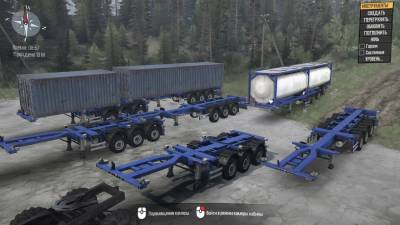 MudRunner Mods Semi-trailer Container