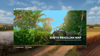 FS 19 Mods South Brazilian map