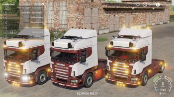 Scania R-Series Topline 6x2 Custom