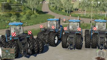 Upgraded New Holland T9