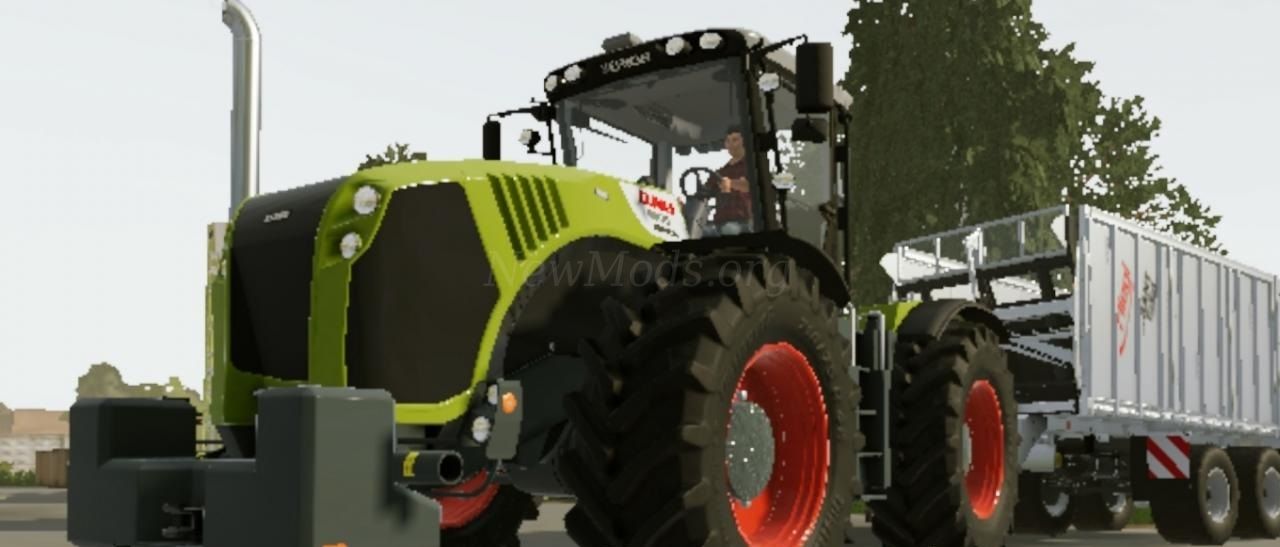 Claas Xerion 5000 and 4000 Model