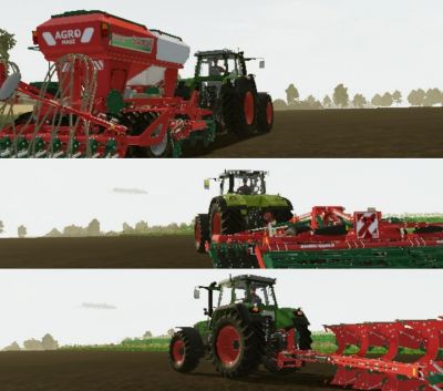 Agromasz Plow, Seeder and Cultivator
