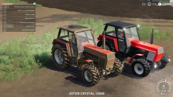 FS 19 Mods Zetor Crystal 12045 Red