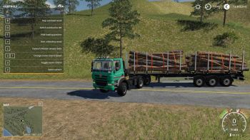 FS 19 Mods Fliegl Timber Runner With Autoload Wood