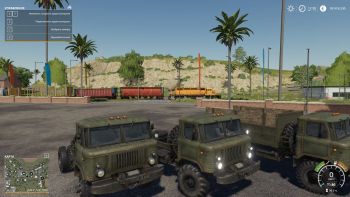 FS 19 Mods GAZ-66 Flatbed and Truck Tractor