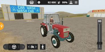 Farming Simulator 20 Android Mods Universal 445 DTC Red