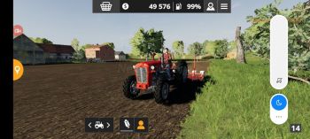 Farming Simulator 20 Android Mods IMT 533 Red
