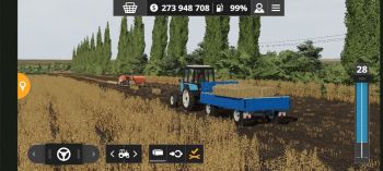 Farming Simulator 20 Android Mods Trailer Small Bales
