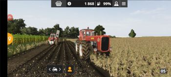 Farming Simulator 20 Android Mods Dutra D4K-B Red
