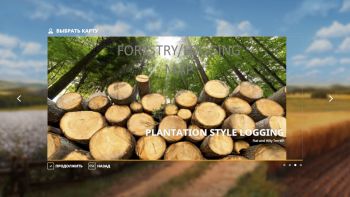 FS 19 Mods Forestry Logging map