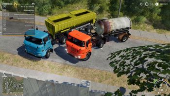FS 19 Mods IFA W 50 HLS and Semitrailers two