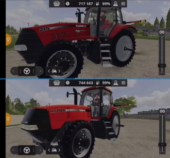 Farming Simulator 20 Android Mods Case IH Magnum 215 and MX180
