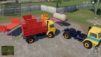 FS 19 Mods D-754 Truck and Modules Pack