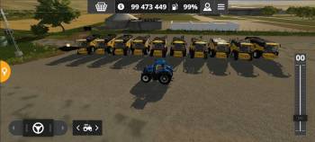 Farming Simulator 20 Android Mods New Holland CR Serie