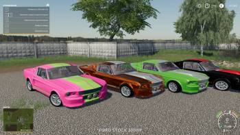 FS 19 Mods Ford Mustang GT500 Eleanor