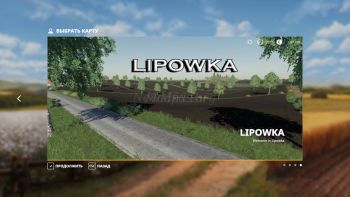 Lipowka map