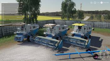 FS 19 Mods Fortschritt E512 and Harvesters