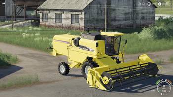 FS 19 Mods New Holland TC 57 2002 and Harvester