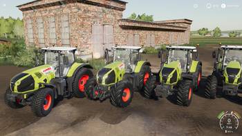 FS 19 Mods Claas Axion 800/840/870