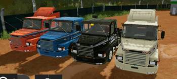 Farming Simulator 20 Android Mods Scania T112HW and T142HW 4x2 and 6x2