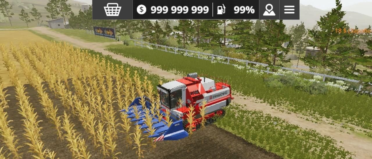 Yenisei 850 and Harvesters