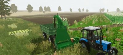 Farming Simulator 20 Android Mods KIR-1.5 Trailer harvester