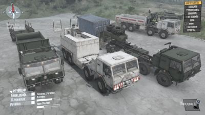 MudRunner Mods Tatra Force T815-7 and Addons