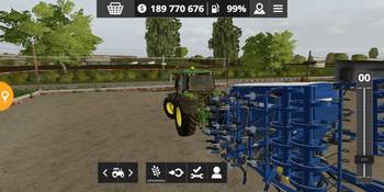 Farming Simulator 20 Android Mods Cockerling Jockey 600 Blue