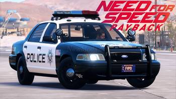 Abandoned police car found in NFS Payback game for free