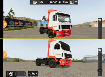 Farming Simulator 20 Android Mods MAZ 5440 and Toning