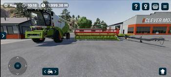 FS 23 Mobile Mods Claas Tucano 580 Header and Cart