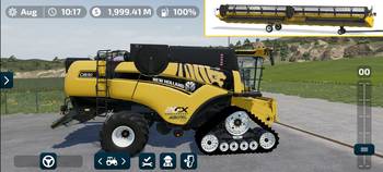FS 23 Mobile Mods New Holland CR 6.90 and CX-8
