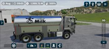 MAN TGS Milk Truck
