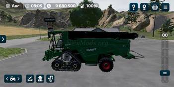 FS 23 Mobile Mods Fendt Ideal Harvester Green