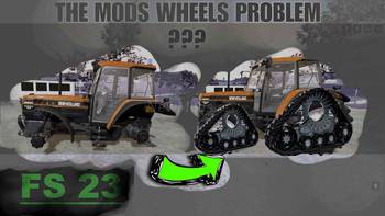 FS 23 Mobile Mods Pack of crawler wheels 2022