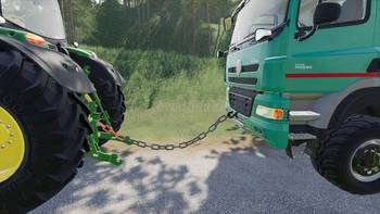 FS 19 Mods Towing Chain With Hook