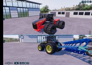 FS 23 Mobile Mods Two Tractors and Plow