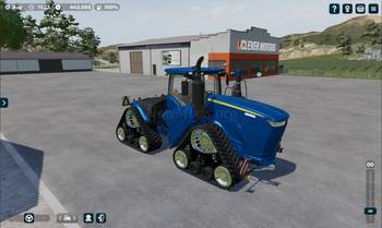 FS 23 Mobile Mods John Deere 9RX Blue