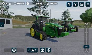 FS 23 Mobile Mods John Deere 8R 8RT 8RX