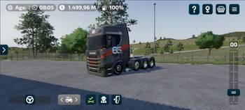 FS 23 Mobile Mods Scania 8x4 65 Anos