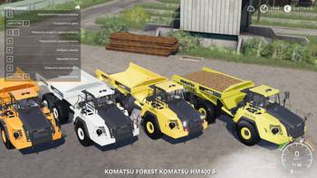 FS 19 Mods Komatsu HM400-5