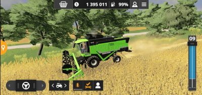Farming Simulator 20 Android Mods Deutz-Fahr HTS 6095 and Header