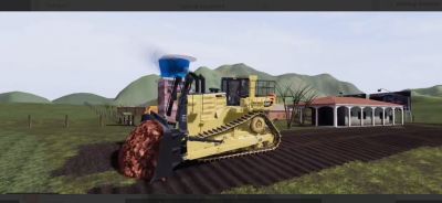 Farming Simulator 20 Android Mods Caterpillar D11 and Equipment