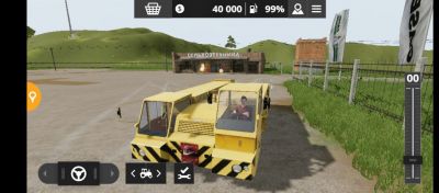 Farming Simulator 20 Android Mods BelAZ 74212 Airfield tractor