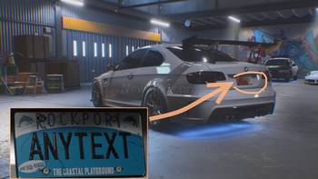 NFS Payback Mods License Plates enable All