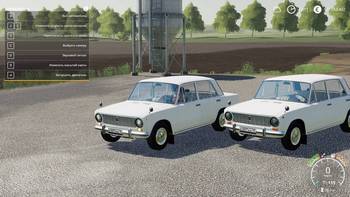 FS 19 Mods VAZ 2101 White