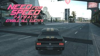 NFS Payback Mods Enable all events