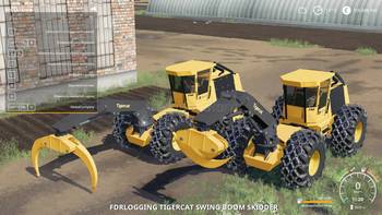 FS 19 Mods Tigercat C640E Swing Boom