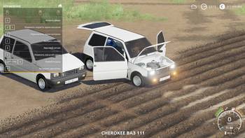 FS 19 Mods VAZ 1111 White