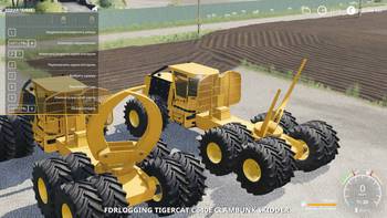 Tigercat C640E Clambunk Skidder